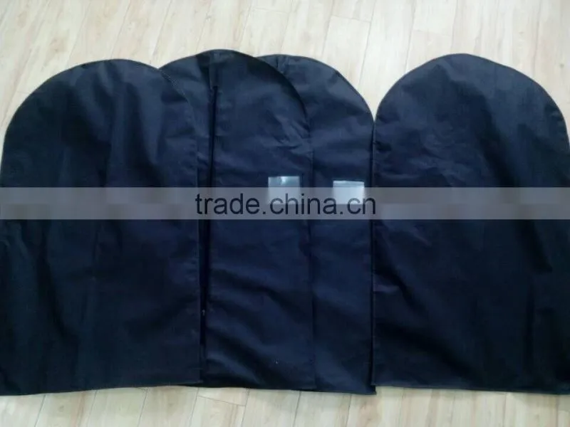 Non-woven fabrics Garment Bag Covers for Luggage, Dresses, Linens, Storage - Suit Bag with Clear Window