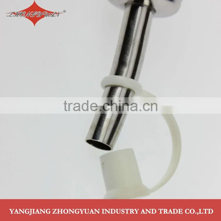 plastic wine bottle pourer with cap