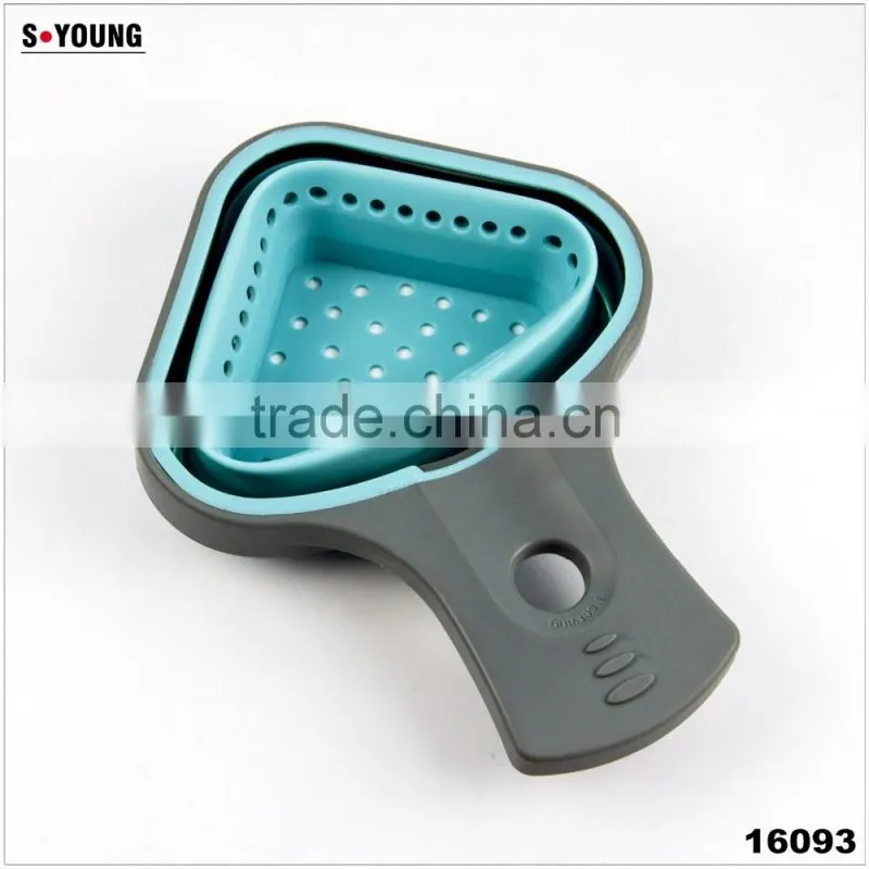 16093 SILICONE MEASURING CUPS SET CUP SPOON KITCHEN TOOL COLLAPSIBLE BAKING COOK