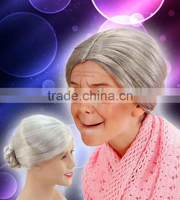 Women Sexy Synthetic Full Bangs Short Straight Wigs BOB Cosplay Party Wig