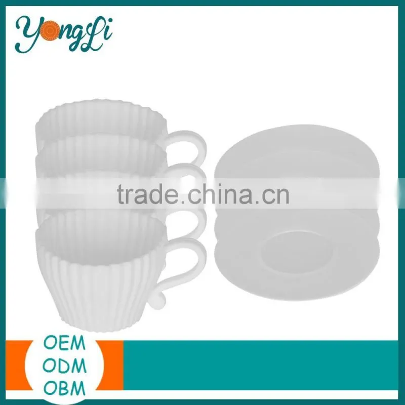 New Fashion Muffin Tulip Silicone Cup