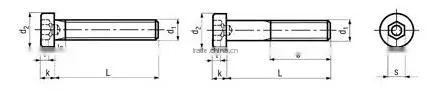 Factory sell DIN6921 titanium hexagon socket thin head cap screws with high quality