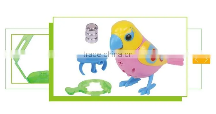 Intelligent voice control singing parrot toys