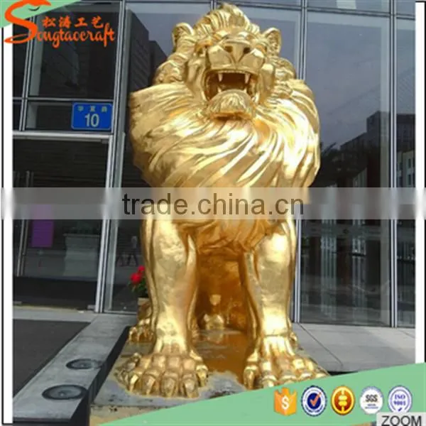 ALibaba China Life Size Large Outdoor Fiberglass Animal Statue Molds for Sale