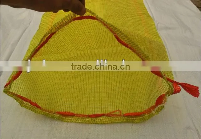 China tubular onion sacks, high quality leno net bags