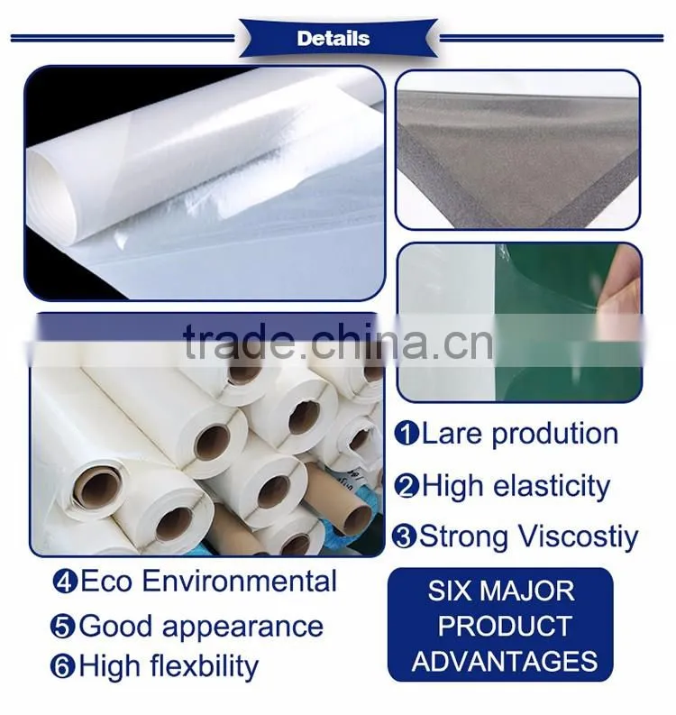 Jiabao high quality acrylic hot melt adhesive film for clothing