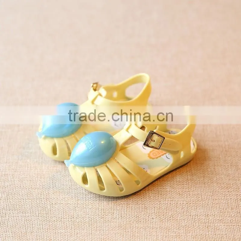 Kids melissa PVC sandals, balloon design mini melissa sandals