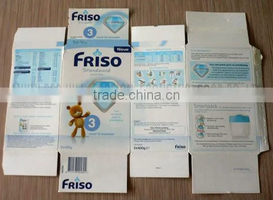 powdered milk packaging box