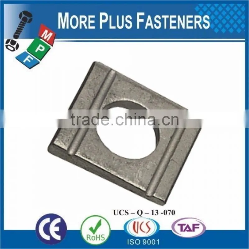 Made in Taiwan DIN 434 Square Belleved Washer DIN 434
