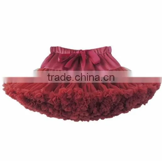 Top Quality Fancy Mini Lovely Skirt Baby Tutu Cake Smash Design Colorful Lace Chiffon Baby Girls Petti Skirts