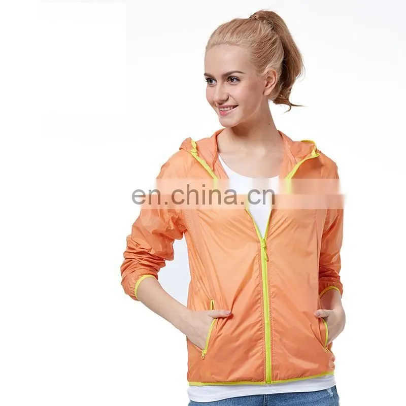 UV protection lightweight windbreaker skin light jacket
