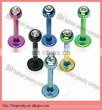 Hot wholesale cheap lip rings labret piercing jewelry