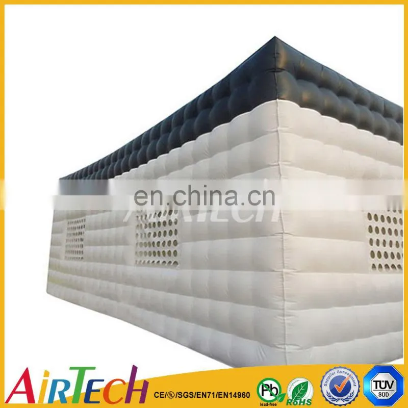 Outdoor fashion PVC cube tent for party from airtech