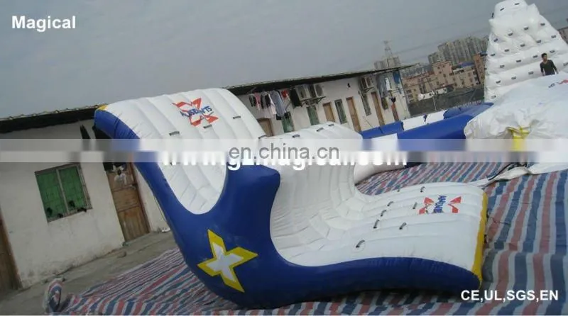 inflatable water seesaw slide/ water seewaw/ inflatable water rocket slide