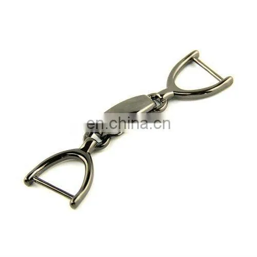Shiny gold Fashion Custom Metal Dog Clip