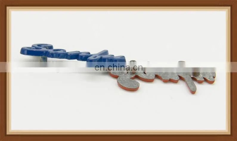 popular products, colorful label with orange and blue for clothing