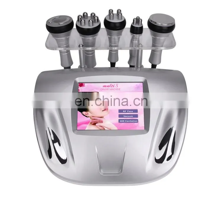 Wholesale Portable 5 in 1 40khz vacuum cavitation and rf lifting slimming machine