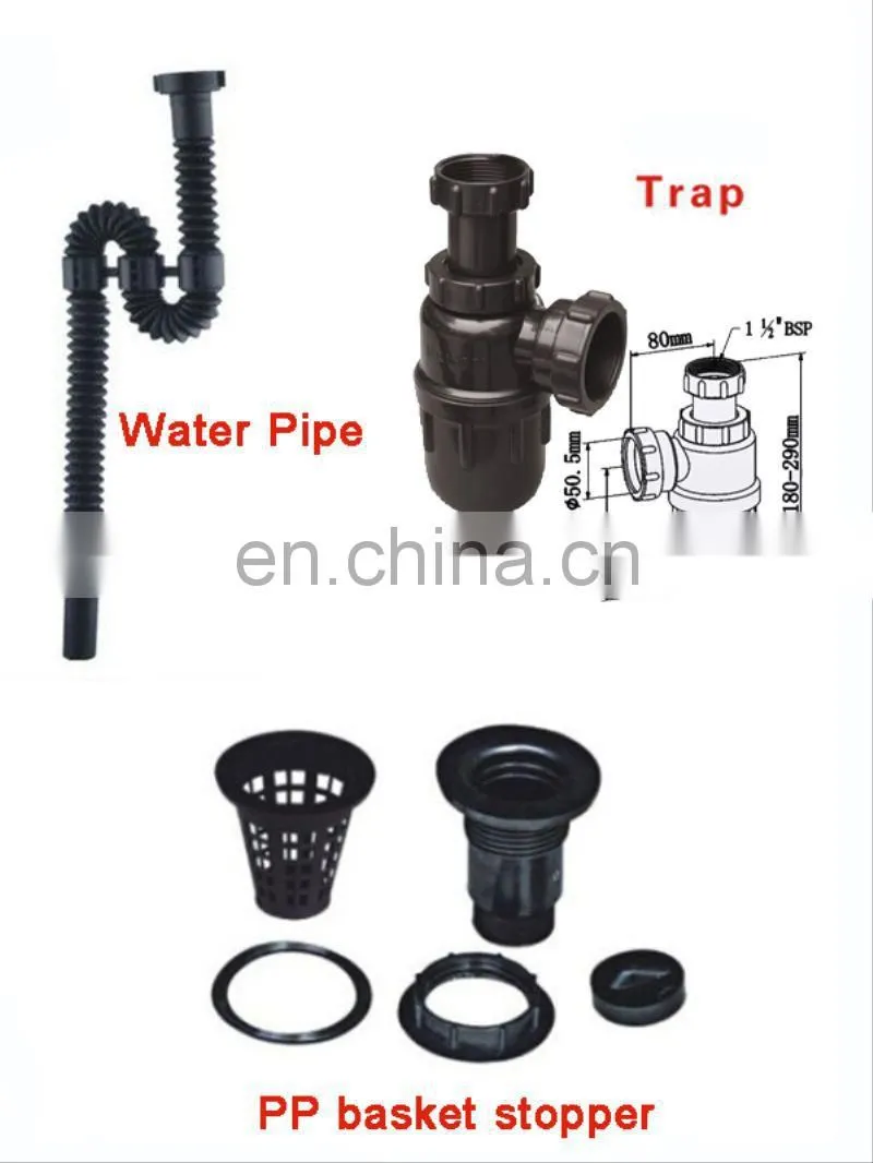 Standard size Laboratory Furniture water sink lab pp sink chemical resistant for factory lab