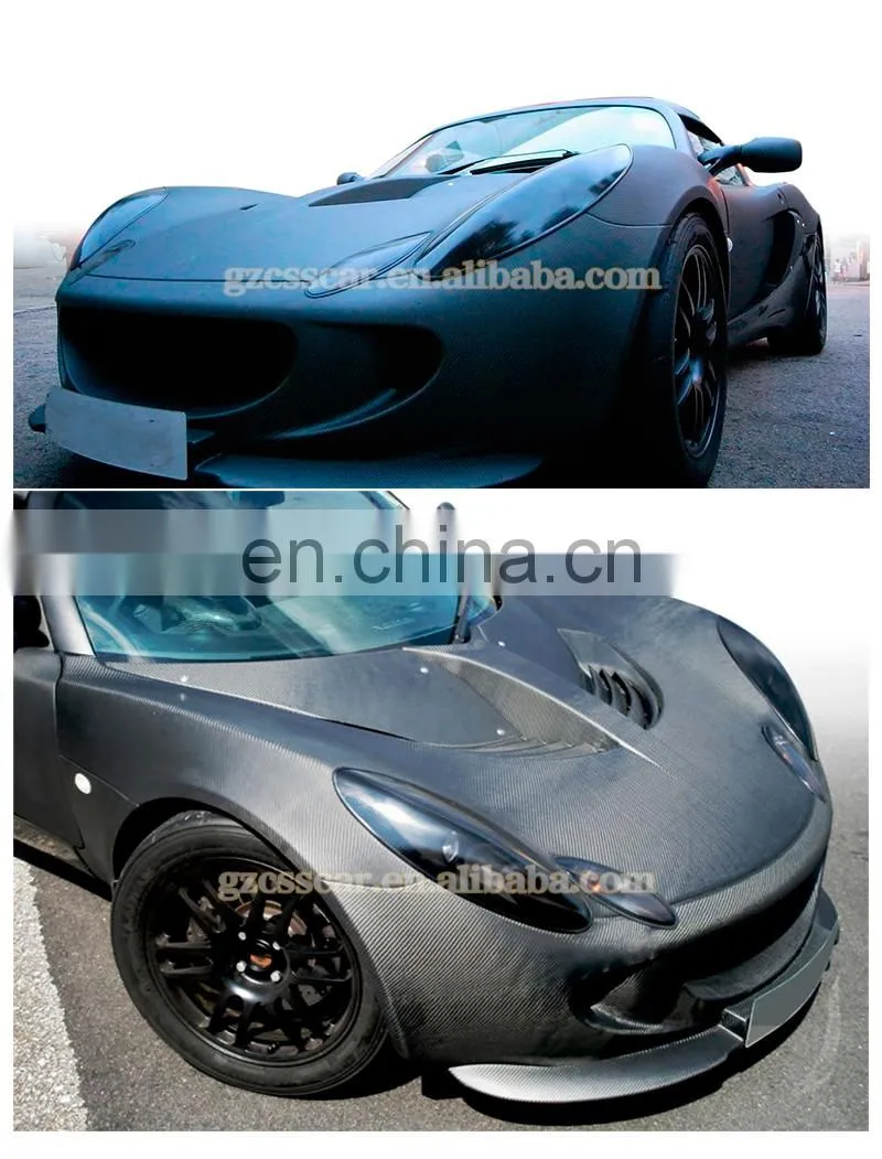 Best quality carbon fiber car bumper front for lotus elise 2004-2010