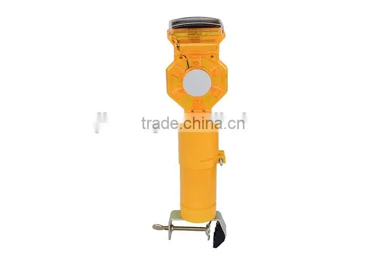 CE approved road construction solar roadsafety light