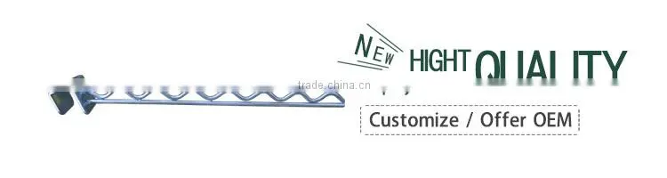 Wire display bracket for clothing