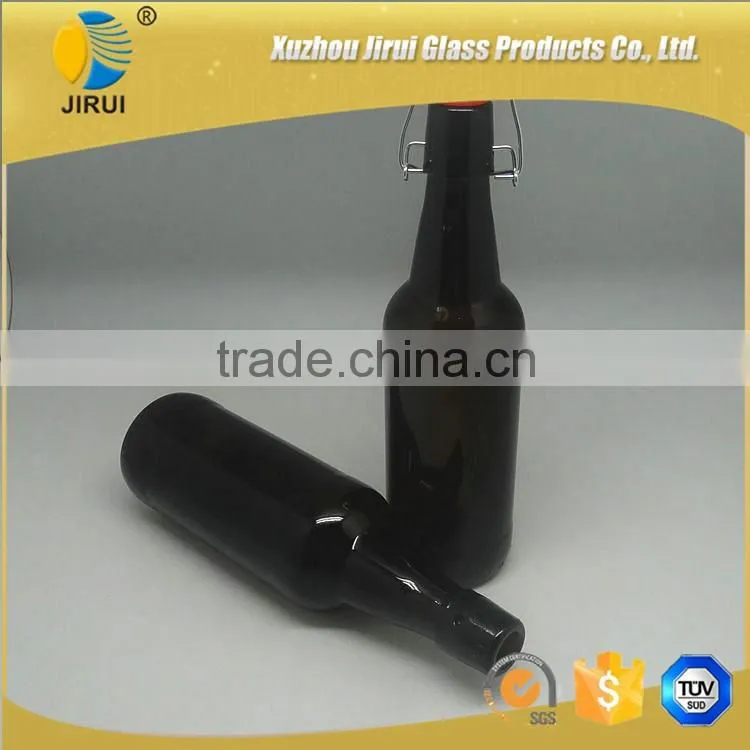 500ml Amber Swing-top Glass Wine Bottle