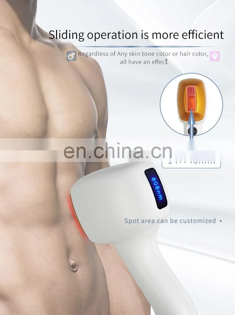 Factory price A-lma 755 808 1064 Diode Laser Hair Removal Beauty instrument Mixed 3 wavelength Suitable for all skin tones