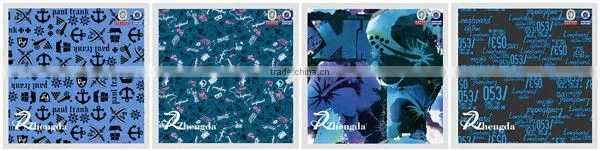100% Polyester PVC Coated Print Fabric
