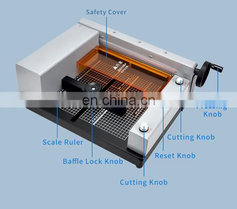 desktop paper cutter A4 size electric paper cutter