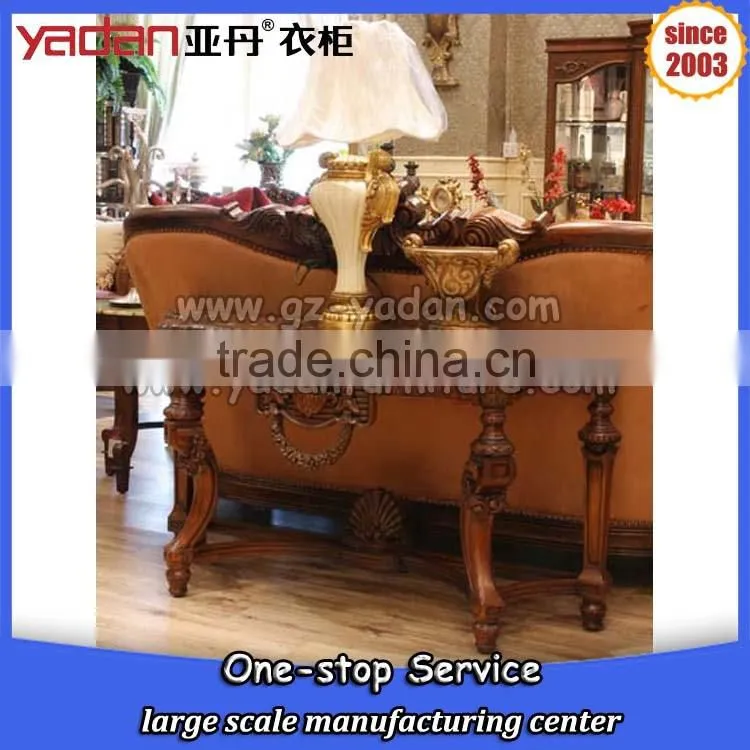 Queen Anne console living room furniture antique console table wooden hall sofa table