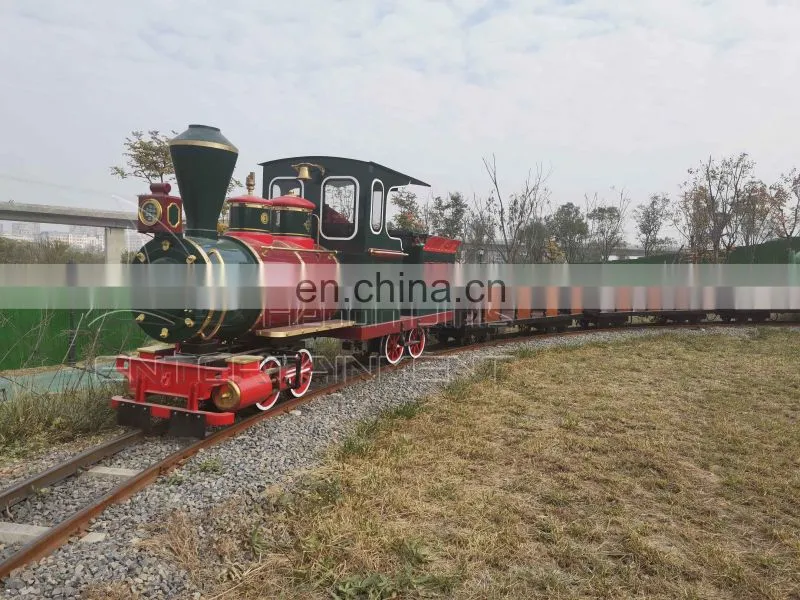 amusement steam tourist track train park rides