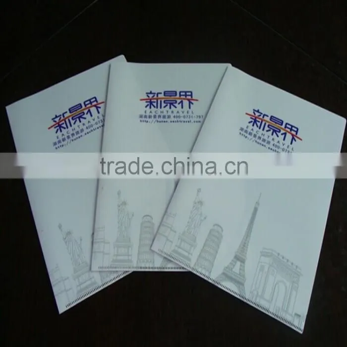 PP l shape file folder