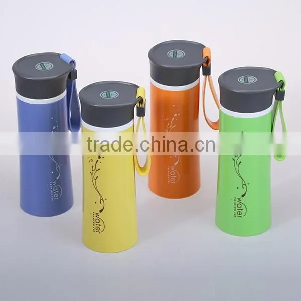 Insulated Plastic Double Layer Water Bottle