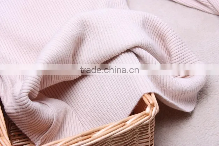 Fashion designhand knit sweater round collar sweater for girls