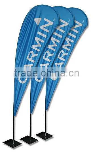 Cheap Teardrop Flag OEM Teardrop Flag pole Manufacturer