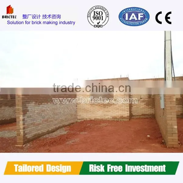 Interlocking clay block machine for small business at home