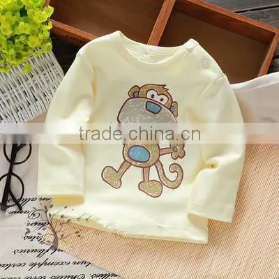 100% cotton baby T-shirt/ design for the kids/ kids T-shirt with cartoon picture