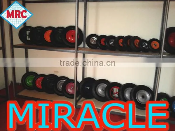 CHINA factory 16 inch industrial rubber wheel pneumatic go cart wheelbarrow wheel 4.80/4.00-8