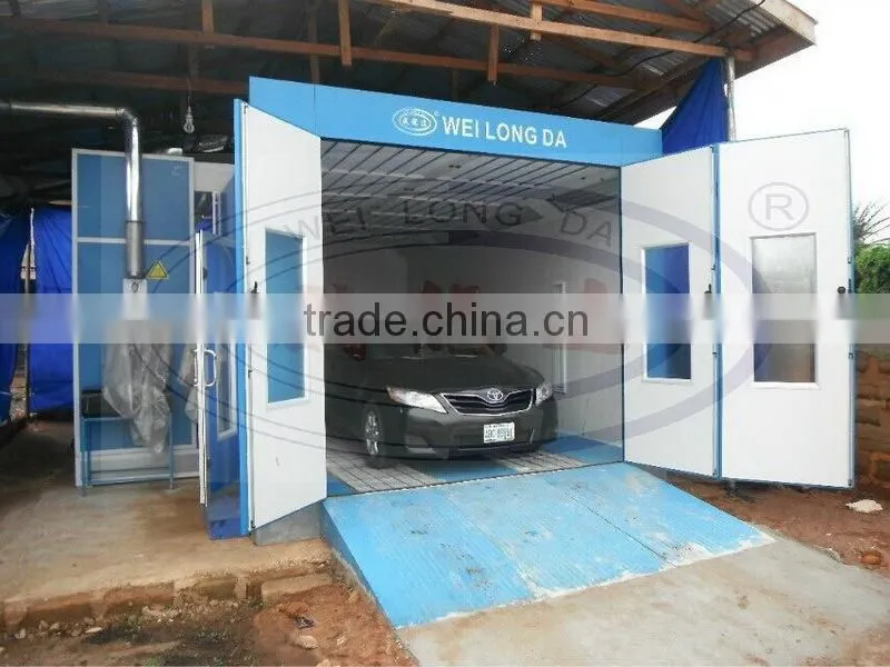 WLD7100 Common Car Spraying Booth, Car Baking Booth, WLD7100 Car Paint Booth