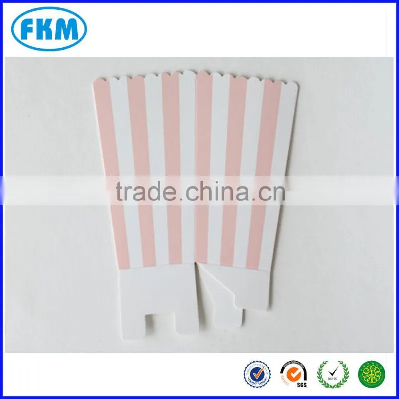 Light Pink Popcorn Box-Pop Corn Scoop-Pink Favor Box-Party Favor Boxes Birthday Party-Wedding