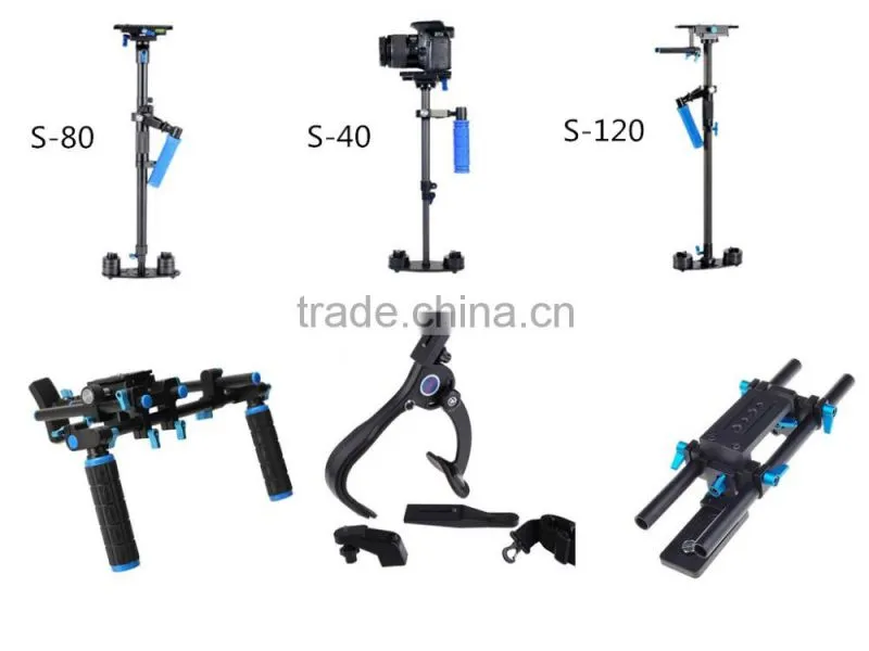 Poplar Camera Rig Shoulder Mount with accessories