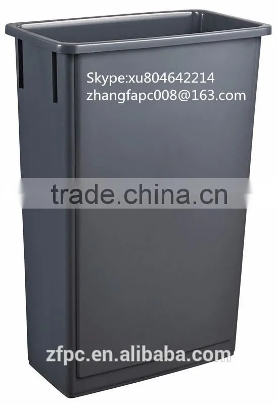 90 litre square swing bin trash container garbage bin waste can