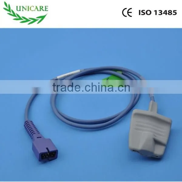 Nellcor Soft Tip Reusable Spo2 Sensor, DB9-7pin, Adult