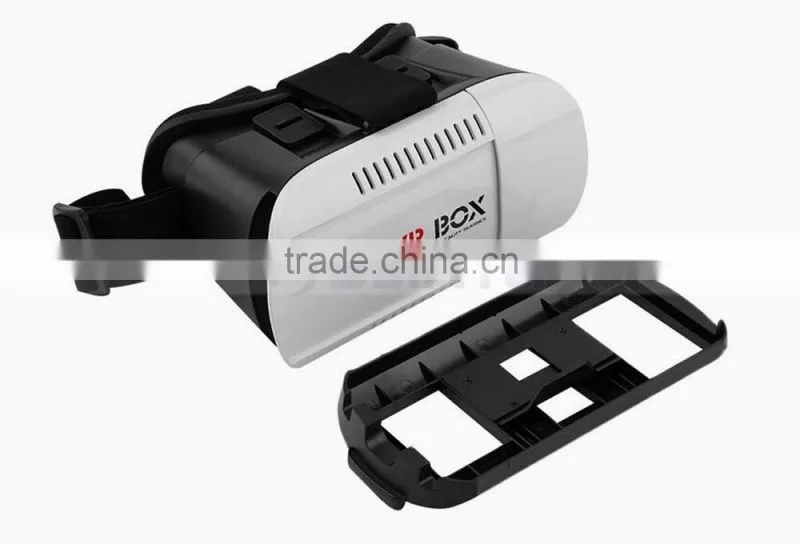 3D VR Virtual Reality Box Headset 3D Movie Game Glasses Adjust Cardboard VR BOX Case For 3.5~6.0" Smartphones