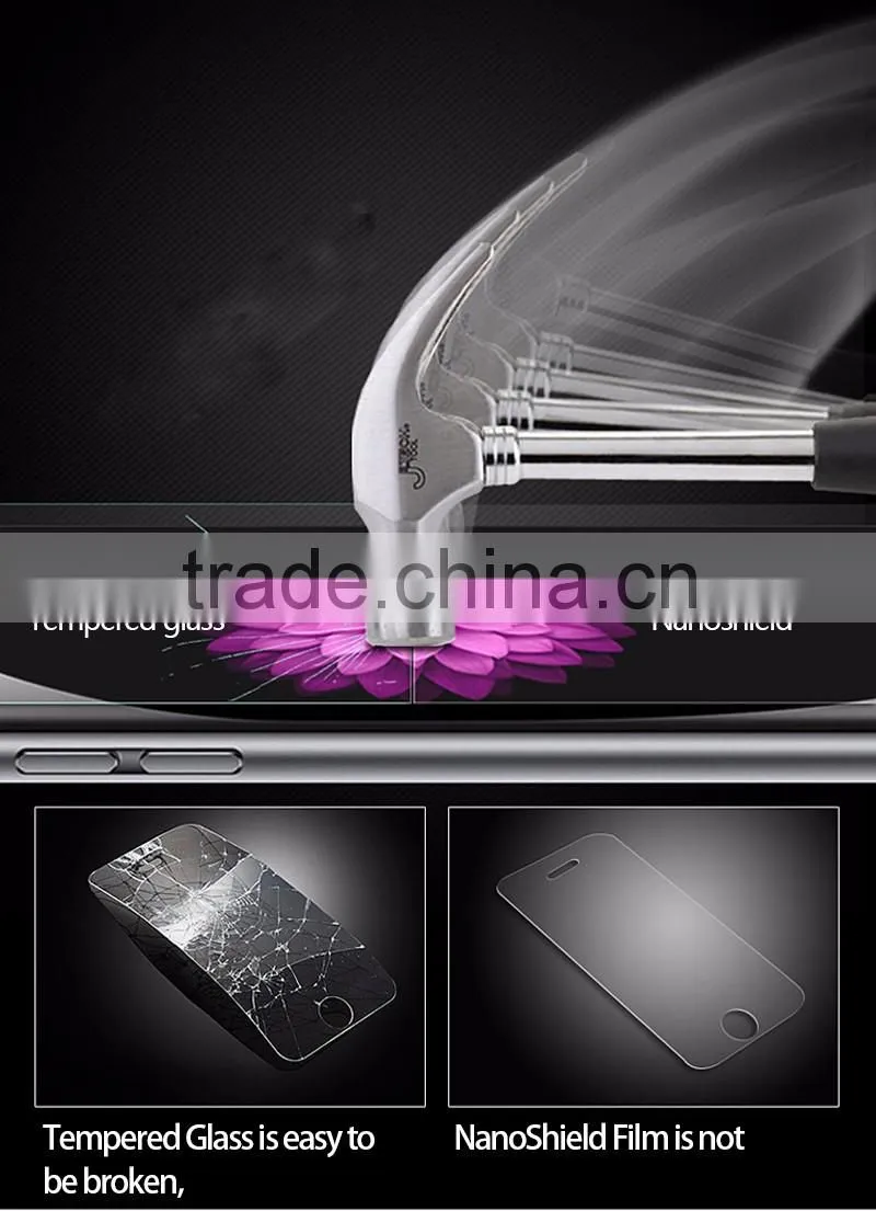 New coming nano anti blue ray anti shock screen protector film for Sony Z4