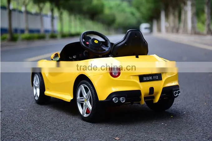 RASTAR baby toy 4 wheel electric remote control ride on car