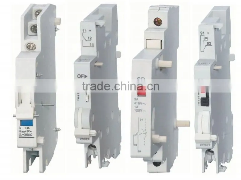 OF/SD Certificate Circuit Breaker Auxiliary Switch for C45N Mini Circuit Breaker