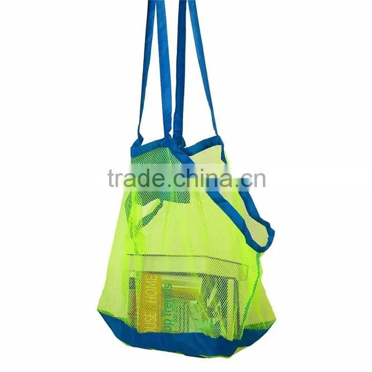Newest Extra Large Sand Away Kids Baby Extra Large Sand Away Mesh Beach Toy Storage Bag