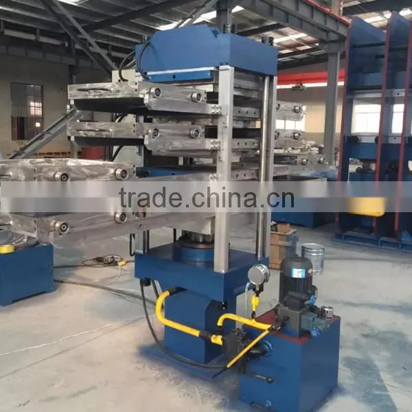 vulcanizing machine for making rubber floor tile production equipment
