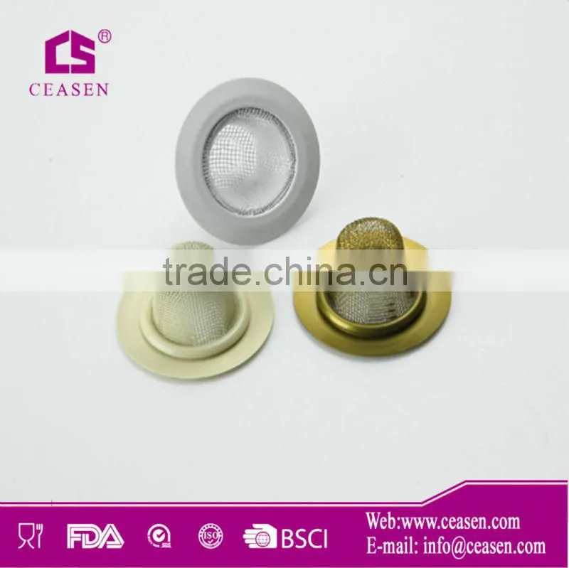 Hot selling plastic kitchen sink strainer